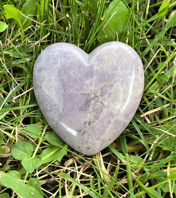 Lavender Jade Heart (lj10)