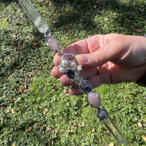 Magical Delights Pearl and Mystic Topaz Wand (mdw39)