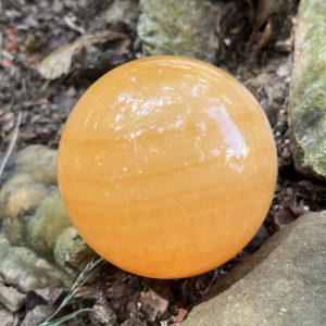 Orange Calcite Sphere (oc7)
