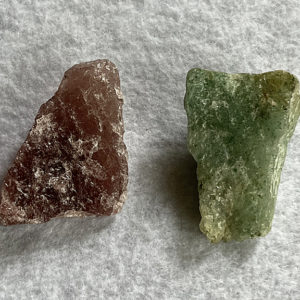 Red and Green Quartz from Tanzania (rgq2)