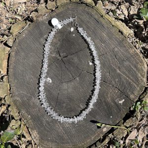 Herkimer Diamond Necklace (he21)