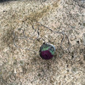 Ruby in Zoisite Pendant (rz11)