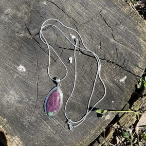 Ruby in Zoisite Pendant (rz12)