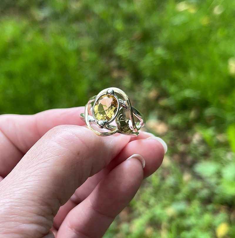 Magical Delights Citrine Ring (mdfb119)