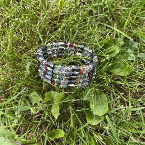 Magnetized Hematite Bracelet or Necklace (hbn2)