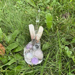 Magical Delights Plasma Quartz and Danburite Altar (mdalt4)