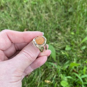 Magical Delights Wind Agate Ring (mdfb132)