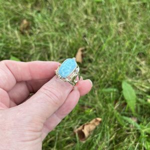 Magical Delights Larimar Ring (mdfb136)
