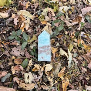 Caribbean Blue Calcite Tower (cbc9)